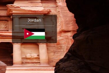 Jordan Country Flag