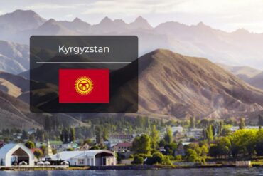Kyrgyzstan Country Flag