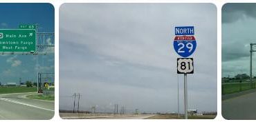 Interstate 29 in North Dakota