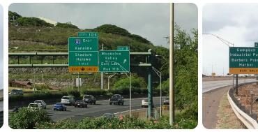 Interstate H1 in Hawaii