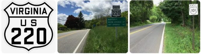 US 220 in Virginia